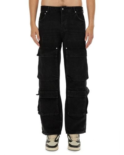 Represent Cargo Pants R3Ca - Black