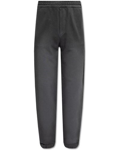 Fendi Sweatpants With Logo - Black