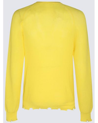 Laneus Cotton Sweater - Yellow