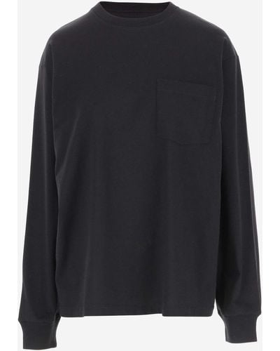ARMARIUM Cotton Long Sleeve T-Shirt - Black