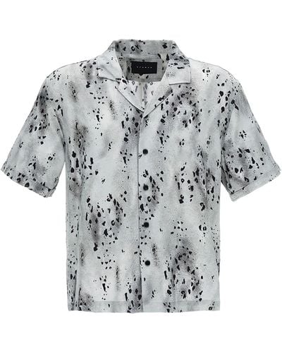 Stampd Printed Camp Shirt - Gray