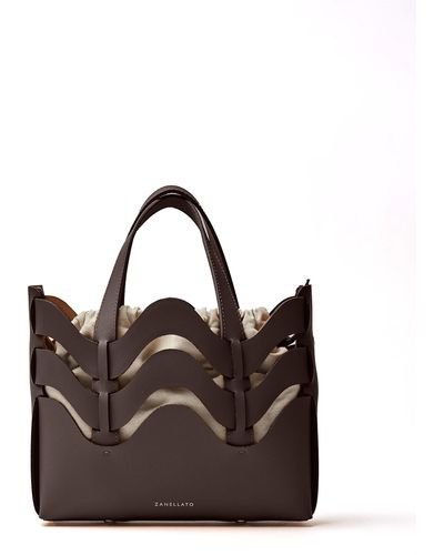 Zanellato Shopping Bag Dune Amar S - Brown