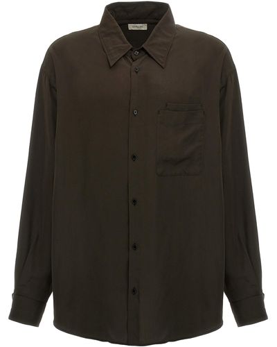 Lemaire 'Double Pocket' Shirt - Black