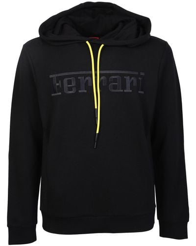 Ferrari Black Logo Sweatshirt