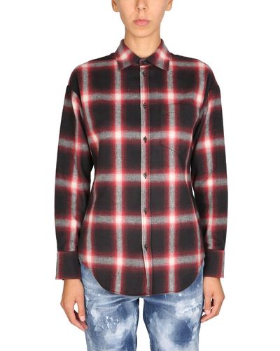 DSquared² "easy Dean" Shirt - Red