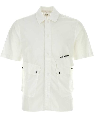 C.P. Company Cotton Shirt - White