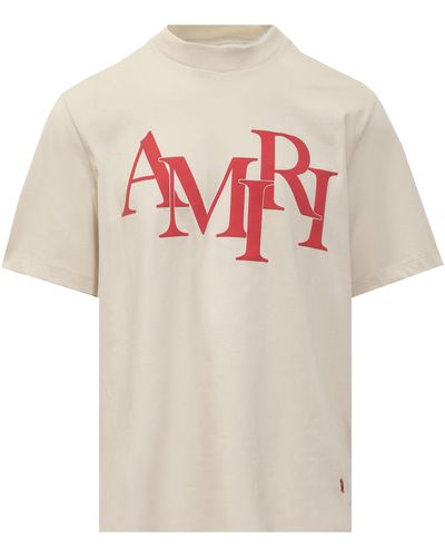 Amiri Staggered T-Shirt - White