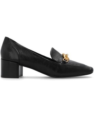 Tory Burch Jessa Square Toe Court Shoes - Black