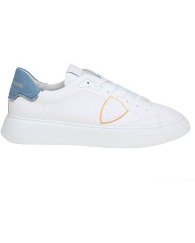 Philippe Model Temple Trainers - White