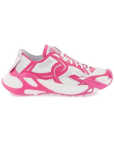 Dolce & Gabbana 'Fast' Sneakers - Pink