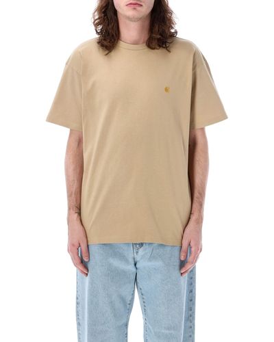 Carhartt Chase S/S T-Shirt - Blue