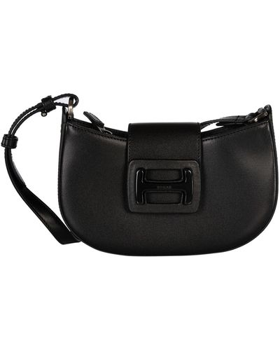Hogan H Plexi Shoulder Bag - Black