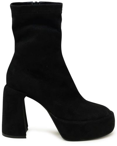 Elena Iachi Ecodaino Zelda Ankle Boots - Black