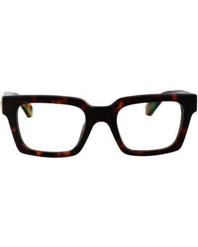 Off-White c/o Virgil Abloh Optical Style 72 Glasses - Black
