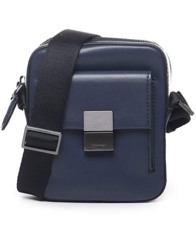 Calvin Klein Reporter Shoulder Bag - Blue