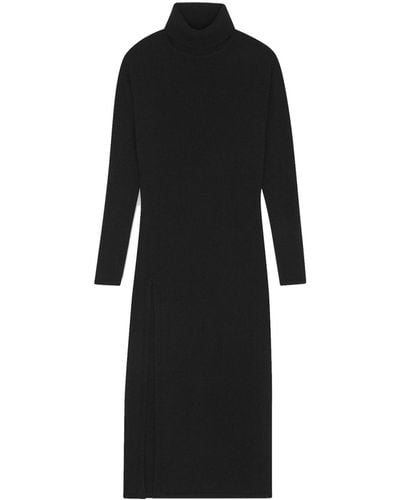 Saint Laurent Cashmere Dress - Black