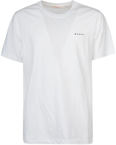 Marni Classic Logo T-Shirt - White
