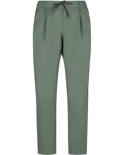 Herno Technical Fabric Pants - Green