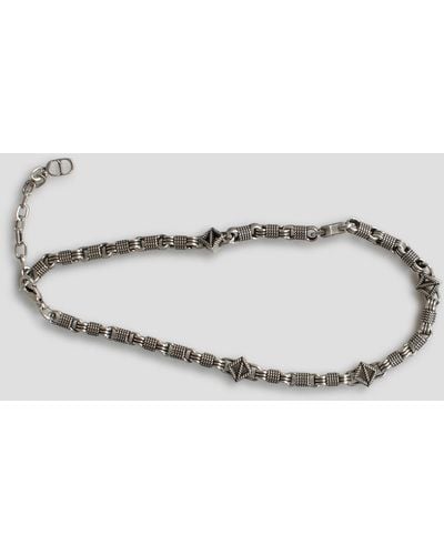 Dior Cd Diamond Buffalo Necklace - Natural