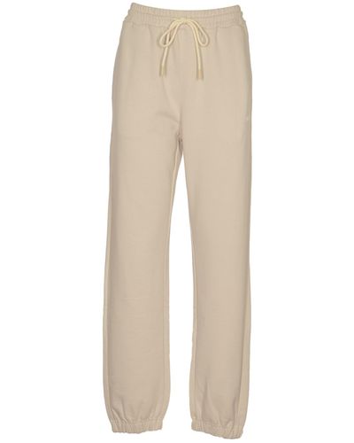 MSGM Laced Track Trousers - Natural