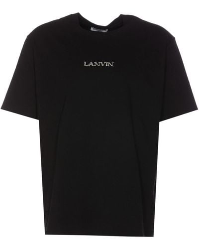 Lanvin T-shirts And Polos - Black