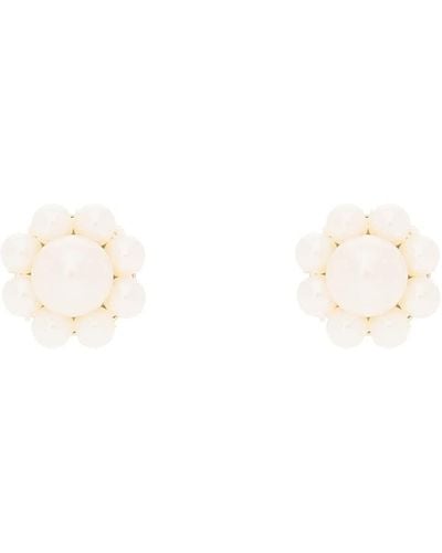 Simone rocha shop pearl earrings