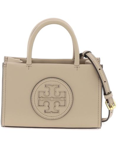 Tory Burch 'Ella' Bio Mini Tote Bag - Natural