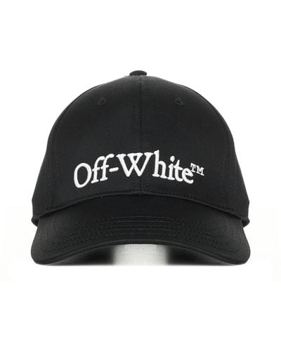 Off-White c/o Virgil Abloh Off- Embroidered Logo Baseball Cap With - Black