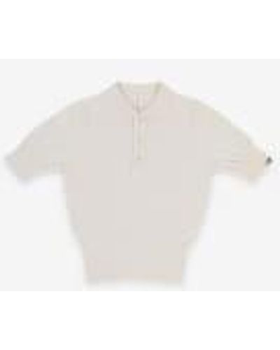 Extreme Cashmere Polo Cashmere And Cotton T-Shirt - White