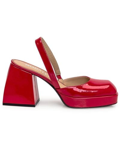 NODALETO Bulla Jones Heeled Shoes - Red