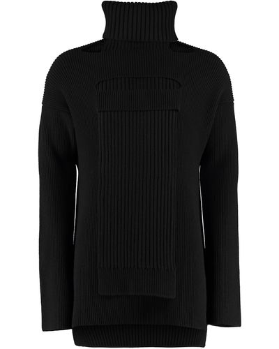 Bottega Veneta Wool Blend Sweater - Black