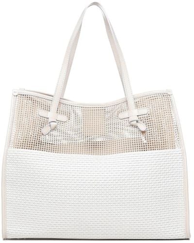 Gianni Chiarini Marcella Shopping Bag - White
