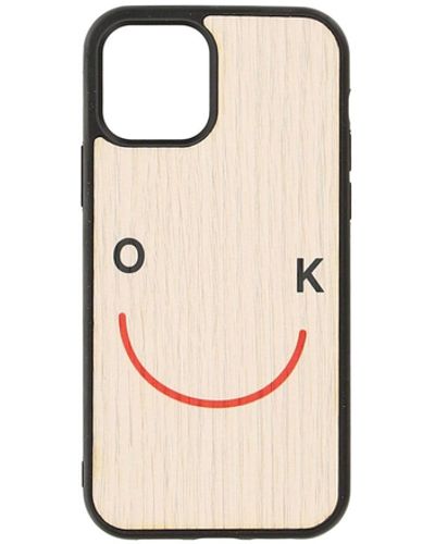 Wood'd Wood Iphone 12/12 Pro Cover - White