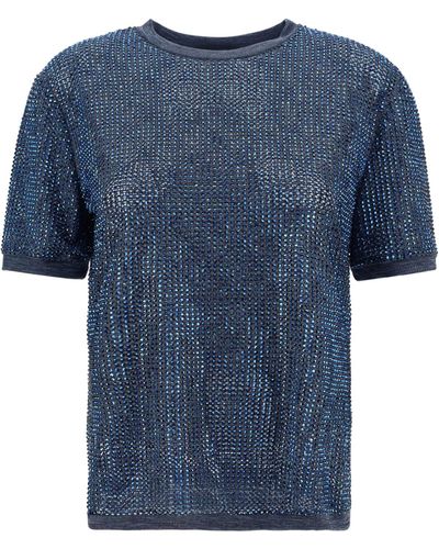 Ermanno Scervino T-Shirts - Blue