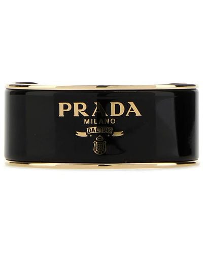 Prada Metal Bracelet - Black