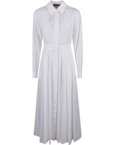 Max Mara Studio Carbone Long Dress - White
