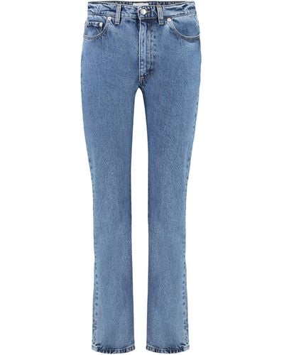Bally 5-Pocket Straight-Leg Jeans - Blue