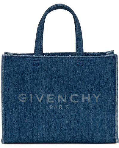 Givenchy G-tote Small Bag - Blue