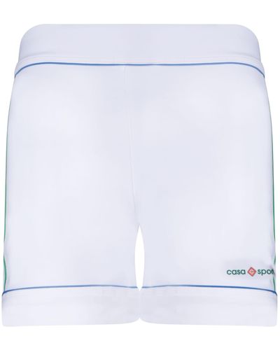 Casablancabrand Casa Sport Cyclist Shorts - White