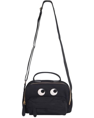Anya Hindmarch Eyes Pouch Shoulder Bag - White
