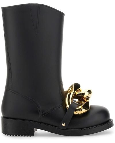 JW Anderson High Boot "chain" - Black