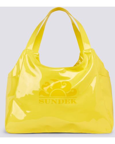 Sundek Borsa Donna Con Stampa - Yellow
