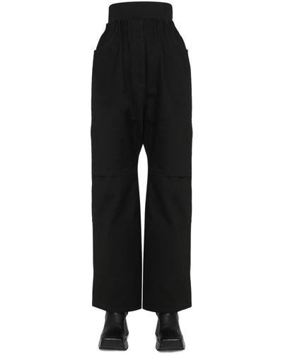 Raf Simons High Waist Trousers - Black