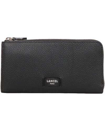 Lancel Leather Wallet - Black