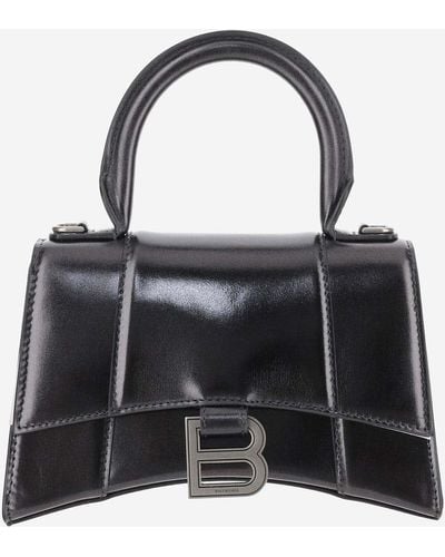 Balenciaga Hourglass Xs Bag - Black