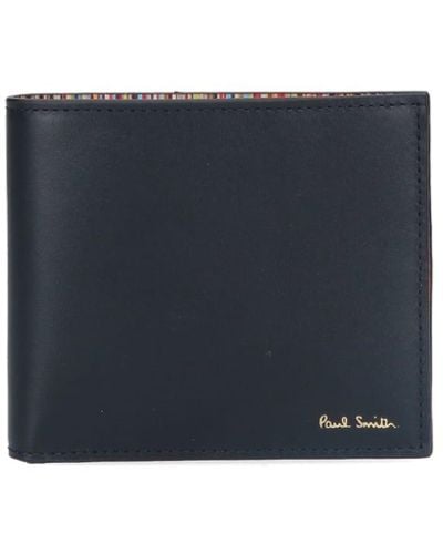 Paul Smith 'signature Stripe' Wallet - Blue