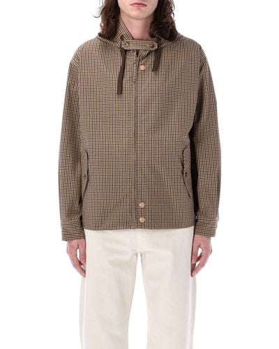 Baracuta Four Climes Reversible Hooded Jacket - Brown