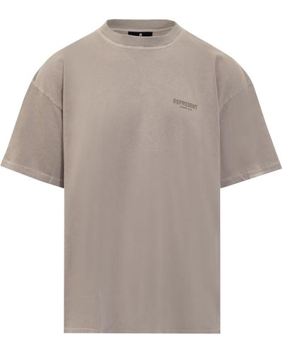 Represent Owners Club T-Shirt - Gray