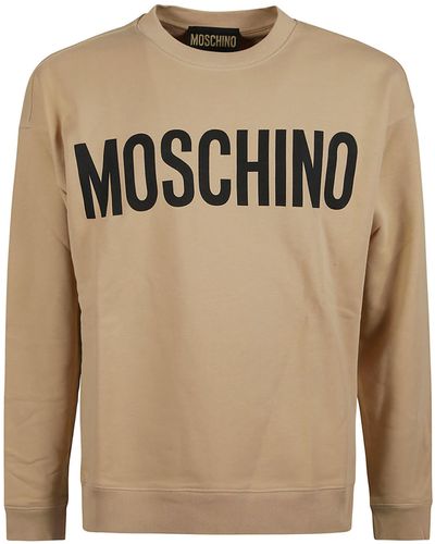 Moschino Logo Sweatshirt - Grey