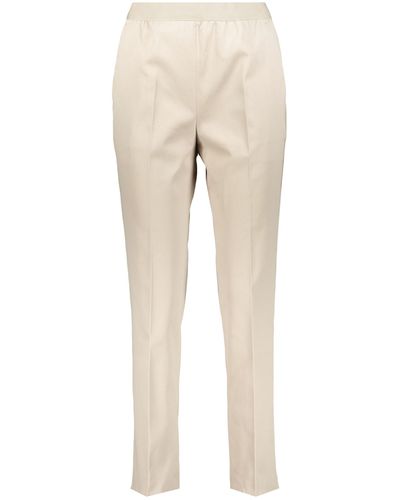 Agnona Cotton Pants - Natural